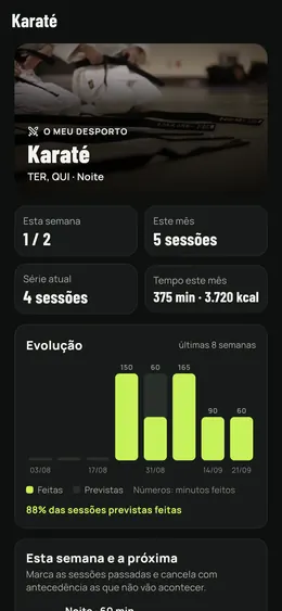 A página do desporto e a sua evolução