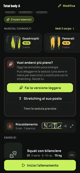 Una seduta più dolce proposta, mai imposta